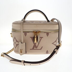 【中古】LOUIS VUITTON ルイヴィトン ヴァニティPM クレーム M45599 モノグラム・アンプラント ハンド ショルダーバッグ USED-AB m26-1200182925800576