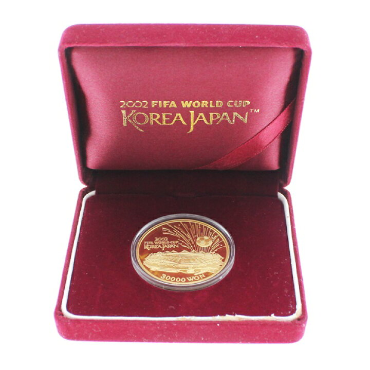 楽天市場】【中古・美品】2002 FIFA ワールドカップ Gold 99.9 
