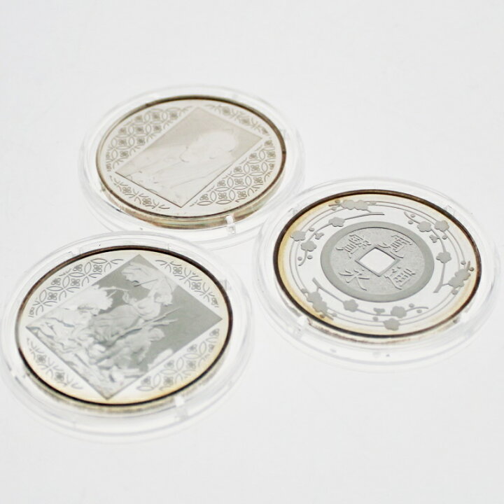 楽天市場】【中古】MONNAIE DE PARIS モネドパリ 銀貨3種セット 