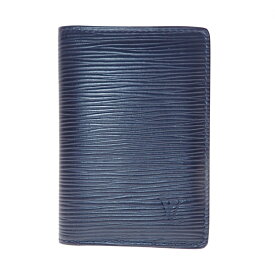 【中古】LOUIS VUITTON ルイ・ヴィトン オーガナイザー・ドゥ ポッシュ エピ M63582 ※イニシャル入 カードケース USED‐AB m26-1200182925800499