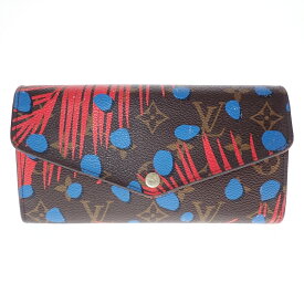 【中古】LOUIS VUITTON ルイ・ヴィトン ポルトフォイユ サラ モノグラムジャングルドット M41381 長財布 USED‐B m26-1200180925800003