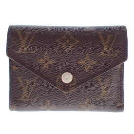 【中古】LOUIS VUITTON ルイ ヴィトン モノグラム ポルトフォイユ ヴィクトリーヌ M62360 三つ折り財布 USED‐B m26-1200174925800257