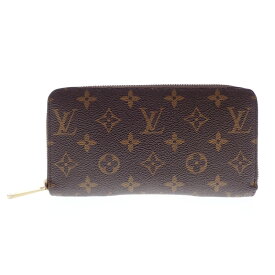 【中古】LOUIS VUITTON ルイ ヴィトン モノグラム ジッピーウォレット ラウンドファスナー M60017 ※小銭入れ内はがれ 長財布 USED‐B m26-1200174925800280