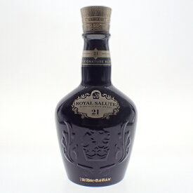 【中古・未開栓】ROYAL SALUTE 21年 ロイヤルサルート 500ml 陶器 ウイスキー　洋酒　スコッチウイスキー m25-1200577925801049