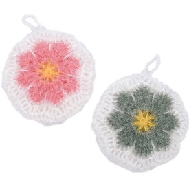 内藤商事　キット　ハイバブルで編む お花のたわし