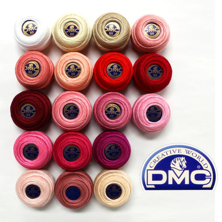 楽天市場】DMC スペシャルダンテル#80 5g巻 ページ1【80番手レース糸  