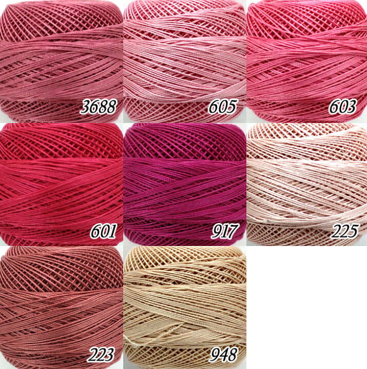 楽天市場】DMC スペシャルダンテル#80 5g巻 ページ1【80番手レース糸  