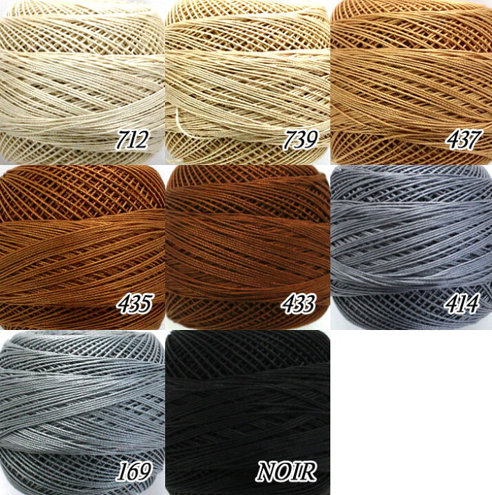 楽天市場】DMC スペシャルダンテル#80 5g巻 ページ3【80番手レース糸 