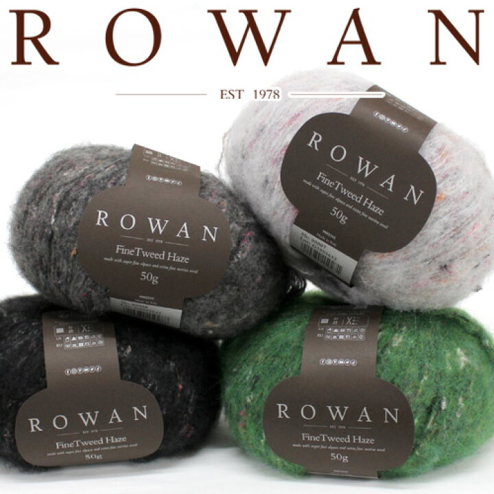 楽天市場】ROWAN ローワン 毛糸 Fine Tweed Haze ファインツイード 