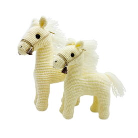 alize(アリゼ) アンゴラゴールドで編む 親子馬 あみぐるみ キット