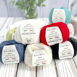 etrofil ORGANIC COTTON�i�G�g���t�B�� �I�[�K�j�b�N�R�b�g���j50g�� �ю�