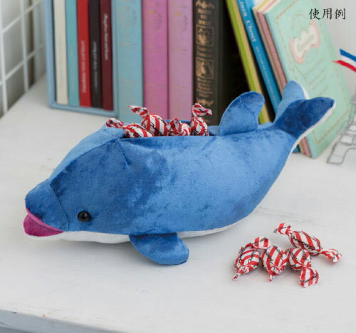 パッチワークキット卓上ポケットティッシュケースかわいい水族館オリムパス