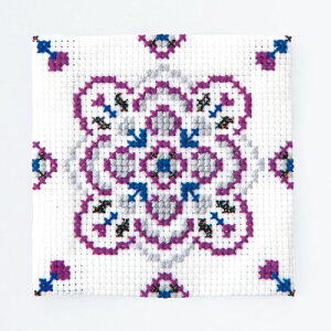 オリムパス マイスタイル 刺しゅうキット コースター アメジスト