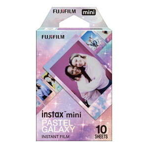 FUJIFILM �x�m�t�C���� �`�F�L��p�t�B���� instax mini Film PASTEL GALAXY �p�X�e���M�����N�V�[