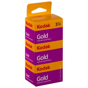Kodak (�R�_�b�N) Gold 200 135 36���B �J���[�l�K�t�B���� 3�{ �y�g�p�����F2027�N1���z