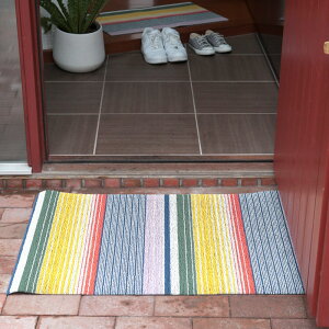 �`���E�B�b�` ���փ}�b�g Pop Stripe Shag Mat Multi Utility 61×91cm