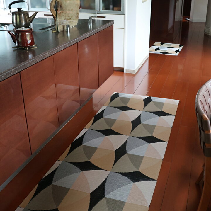 楽天市場】チルウィッチ キッチンマット Woven キャノピー Honey 76 