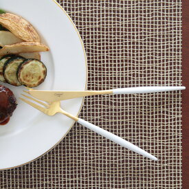 クチポール GOA ホワイトゴールド ディナーナイフ 正規品