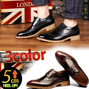 5.0cm�g��UP �E�B���O�`�b�v �����Y �r�W�l�X�V���[�Y�@�l�C�@�u�����h �V�[�N���b�g �����Y ���[�X�A�b�v �V���[�Y