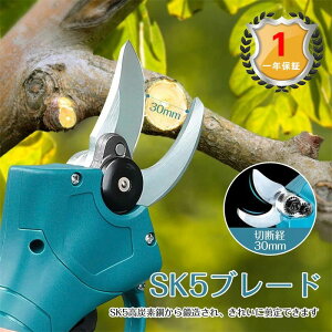 マキタ 互換 剪定ばさみ 電動ハサミ 充電式 園芸 高枝用 ポール使用 