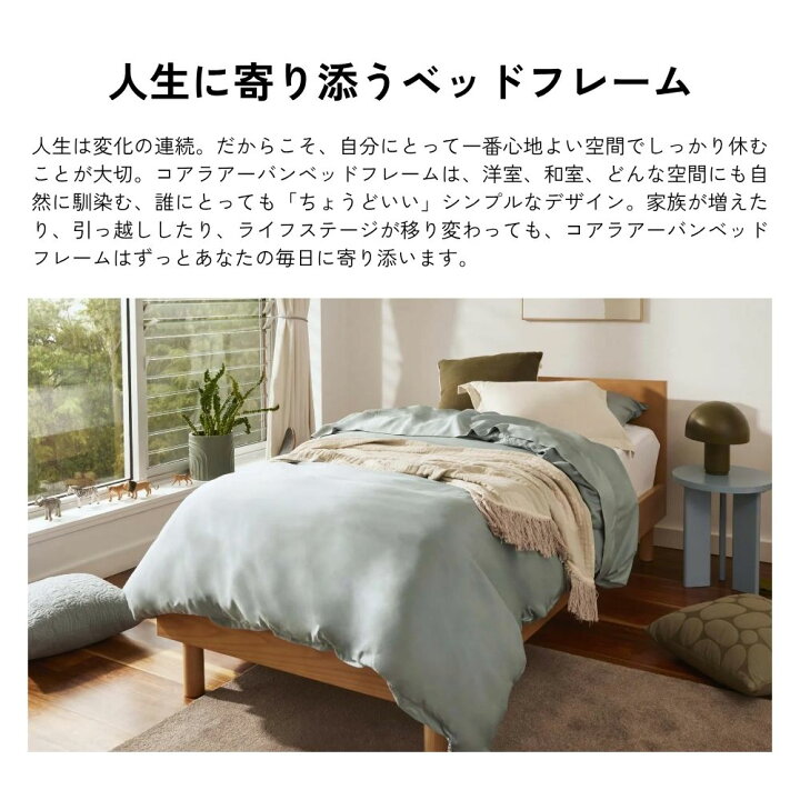 楽天市場】ベッドフレーム シングル セミダブル ダブル クイーン 
