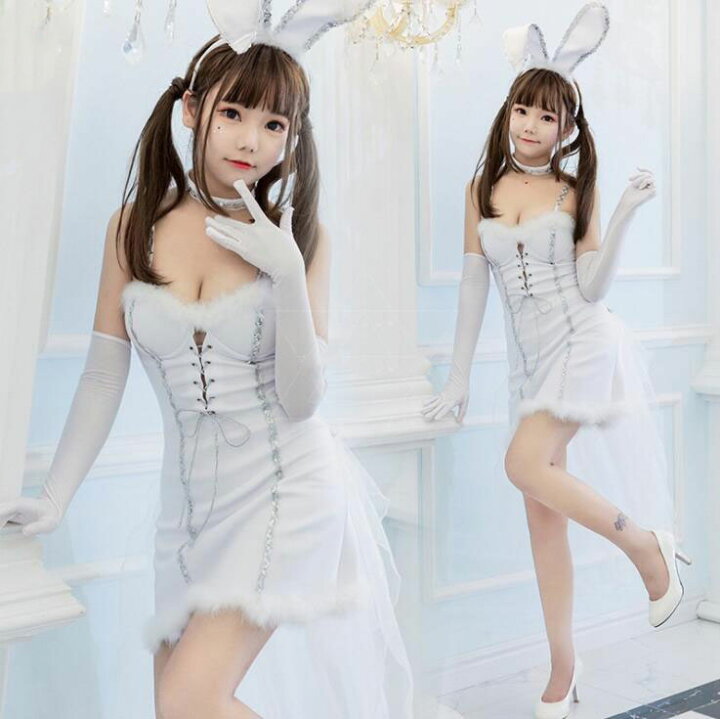 楽天市場】キャバドレス バニーガール ミニドレス セクシードレス 