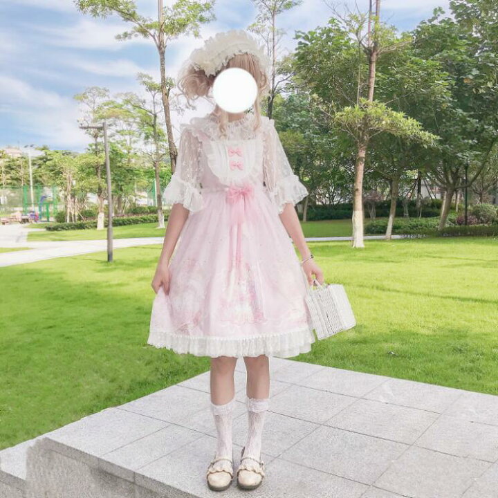 楽天市場】ジャンパースカート ロリータワンピース 甘ロリータ 甘ロリ 