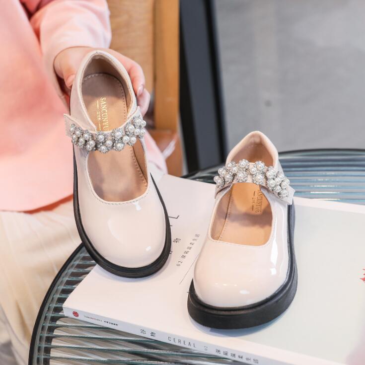 女の子 靴 子供 サンダル パンプス フォーマル 16cm ホワイト 白