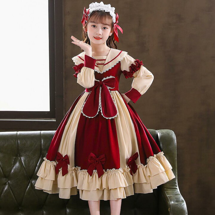 コズロリロリータワンピースドレスコスプレワンピース コスチューム 