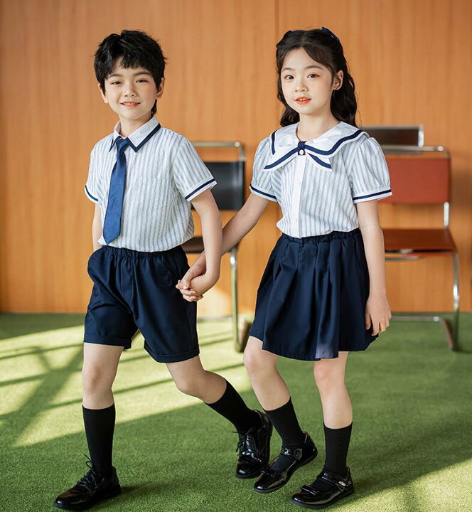 楽天市場】夏子供制服 女の子 男の子 セットアップ服 学生制服 幼稚園 