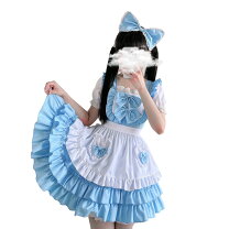 水色 メイド服の通販