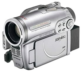 【中古】(非常に良い)HITACHI DVDビデオカメラ DVDカム Wooo プレミアムシルバー DZ-GX3300-S