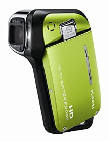 【中古】(非常に良い)SANYO ハイビジョン 防水デジタルムービーカメラ Xacti (ザクティ) DMX-CA9 グリーン DMX-CA9(G)