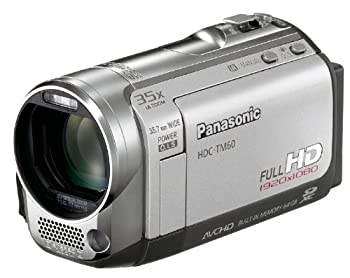 中古 パナソニック 休日 デジタルハイビジョンビデオカメラ スーパーセール期間限定 TM60 サニーシルバー HDC-TM60-S 内蔵メモリ64GB