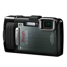 【中古】(非常に良い)OLYMPUS デジタルカメラ STYLUS TG-830 1600万画素 裏面照射型CMOS 防水性能10m ブラック TG-830 BLK
