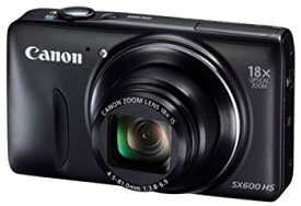 【中古】Canon デジタルカメラ Power Shot SX600 HS ブラック 光学18倍ズーム PSSX600HS(BK)