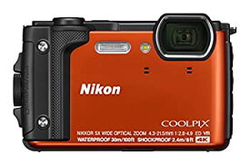 【中古】(非常に良い)Nikon デジタルカメラ COOLPIX W300 OR クールピクス オレンジ 防水