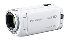 【中古】(非常に良い)パナソニック HDビデオカメラ W585M 64GB ワイプ撮り 高倍率90倍ズーム ホワイト HC-W585M-W