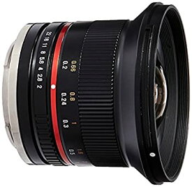 【中古】(非常に良い)Samyang SY12M-E-BK 12mm F2.0 Ultra Wide Angle Lens for Sony E Cameras Black [並行輸入品]