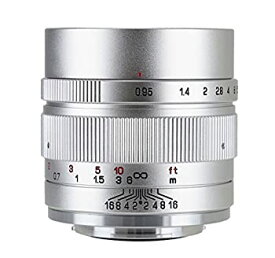 【中古】(非常に良い)中一光学(ZHONG YI OPITCS) 単焦点レンズ SPEEDMASTER 35mm F0.95 II (ソニーEマウント)(シルバー)
