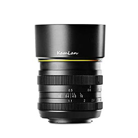 【中古】【国内正規品】 KAMLAN 交換レンズ 単焦点レンズ 50mm F1.1 ソニーEマウント用 APS-C KAM0010