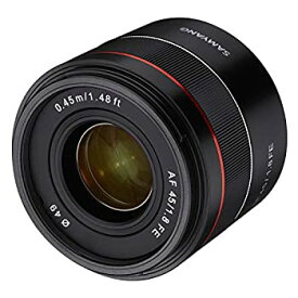 【中古】(非常に良い)SAMYANG 単焦点標準レンズ AF 45mm F1.8 FE ソニーαE用 フルサイズ対応 ブラック 885922