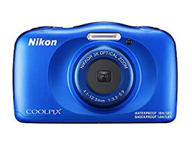 【中古】(非常に良い)Nikon デジタルカメラ COOLPIX W150 防水 W150BL クールピクス ブルー