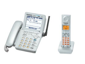 【中古】パナソニック RU・RU・RU デジタルコードレス電話機 子機1台付き FAX受信機能 シルバー VE-GP62DL-S
