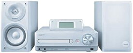 【中古】SONY HDD/CD対応 ハードディスクコンポ HDD80GB CMT-E300HD/W ホワイト