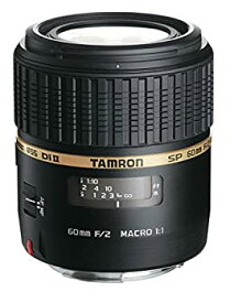 【中古】TAMRON 単焦点マクロレンズ SP AF60mm F2 DiII MACRO 1:1 キヤノン用 APS-C専用 G005E