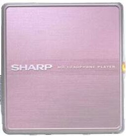 【中古】(非常に良い)SHARP　シャープ　MD-ST600-P　ピンク　ポータブルMDプレーヤー　MDLP対応　（MD再生専用機/MDウォークマン）