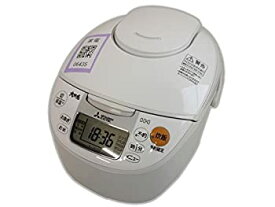 【中古】(非常に良い)三菱電機 IHジャー炊飯器 5.5合炊き ホワイト NJ-NH106-W