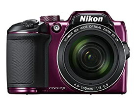 【中古】Nikon デジタルカメラ COOLPIX B500 光学40倍ズーム 1602万画素 単三電池 プラム B500PU