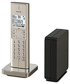 【中古】(未使用・未開封品)シャープ 電話機 コードレス 迷惑電話機拒否機能 ゴールド系 JD-XF1CL-N